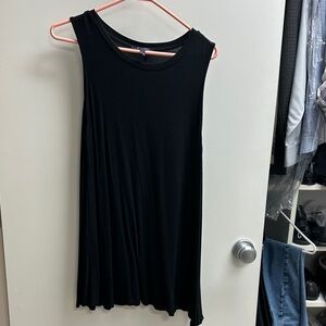 Olivia Sky Elegant Black Tank Top